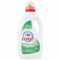 Detergente liquido expert octimal clean Carrefour 36 lavados.