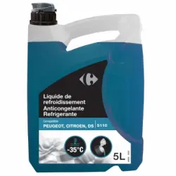 Líquido Refrigerante combustible psa tipo 5110 Carrefour 5 l