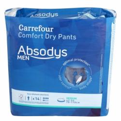 Pants de incontinencia absodys men Talla M Carrefour 14 ud.