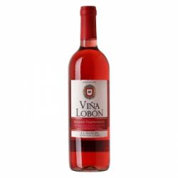 Vino D.O. Mancha rosado tempranillo Viña Lobón 75 cl.