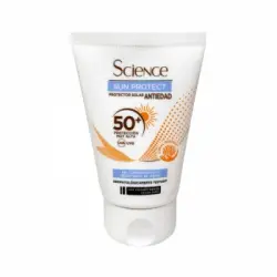 Crema facial solar antiedad SPF50+ Science Les Cosmetiques 50 ml.