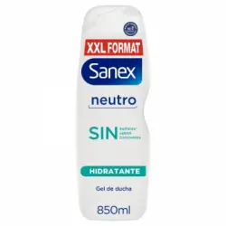 Gel de ducha neutro hidratante Sanex 850 ml.