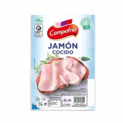 Jamón Cocido en lonchas Campofrío sin gluten y sin lactosa 80 g