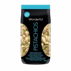 Pistachos tostados sin sal Wonderful 250 g.