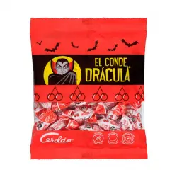 Caramelos El Conde Drácula sabor cereza Cerdán Paquete 0.125 kg