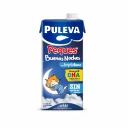 Preparado lácteo infantil con triptófano Puleva Peques sin gluten, sin lactosa y sin azúcar añadido brik 1 l.