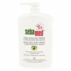 Emulsión sin jabón con aceite de oliva Sebamed 1 l.