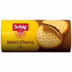 Galletas rellenas de crema de cacao Schär sin gluten 250 g.