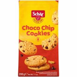 Galletas con pepitas de chocolate Schär sin gluten 200 g.