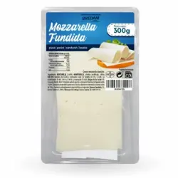 Queso mozzarella fundido en lonchas Bredam 300 g.