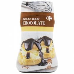 Sirope sabor chocolate Carrefour 275 g.