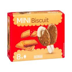 Helado mini bombón biscuit Hacendado Caja 480 ml