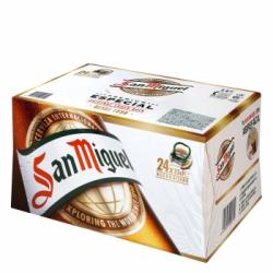 Cerveza San Miguel especial Lager pack de 24 botellas de 25 cl.