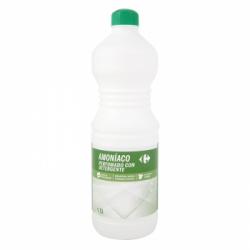 Amoniaco perfumado con detergente Carrefour 1,5 l.