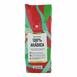 Café molido natural 100% arábica ecológico Planeta Huerto 250 g.