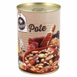 Pote asturiano Original Carrefour sin gluten 430 g.