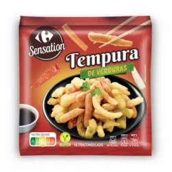 Tempura de verduras Carrefour Sensation 400 g.