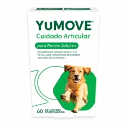 Suplemento articular para perro adulto Yumove 60 ud