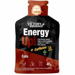 Gel energético + cafeína sabor cola Victory Endurance pack de 3 bolsitas de 40 g.