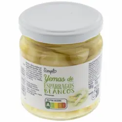 Yemas de espárrago blanco gruesas Simpl 110 g.