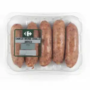 Chorizo criollo Ibérico Carrefour 400 g aprox