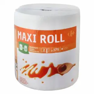 Papel de cocina resistente Maxi Roll Carrefour 1 rollo.