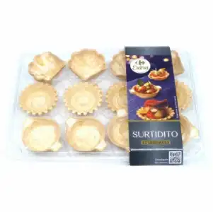 Surtido canapés crujientes Carrefour Extra 12 ud