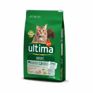 Pienso para Gato Adulto de Pollo Ultima Cat 7,5 kg