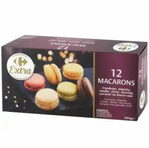 Macarons Carrefour Extra 144 g.