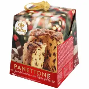 Panettone mini con pepitas de chocolate Carrefour Extra 90 g