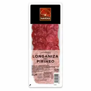 Longaniza del Pirineo en lonchas Navidul sin gluten 40 g