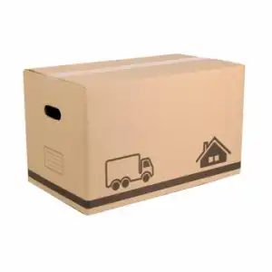 Caja de ordenación de Cartón 29 x 49,5 x 28,5 cm - Marron