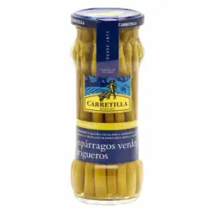 Espárrago frasco verde carretilla 9/33 190 g.