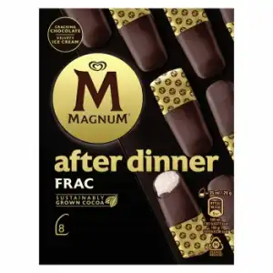 Helado Bombóm Magnum After Dinner Frac sin gluten 8 ud.