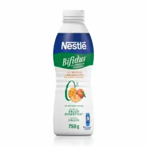 Bífidus liquido de mango y melocotón Nestlé sin gluten 750 g.