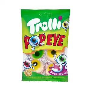 Golosinas ojos rellenos Halloween Trolli Pop Eye Paquete 0.075 kg