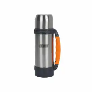 Termo Clásico de Acero Inoxidable Hot & Cold 8,6cm - Inox