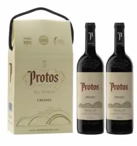 Estuche 2 Bot. Protos Tinto Crianza 2018