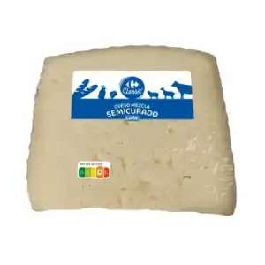 Queso de mezcla semicurado Carrefour 330 g