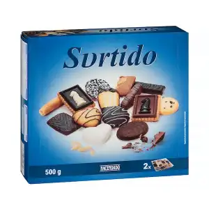 Surtido de galletas Azuba Caja 0.5 kg