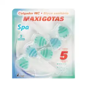 Colgador WC Maxigotas Spa Bosque Verde Paquete 0.08 kg