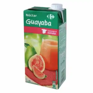 Néctar de guayaba Carrefour brik 1 l.