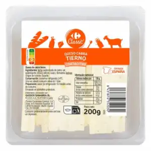 Queso de cabra tierno Carrefour Classic 200 g