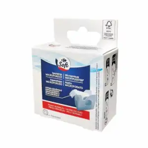 Esparadrapo microporoso pieles sensibles 5 m x 2,5 cm Carrefour Soft 1 ud.