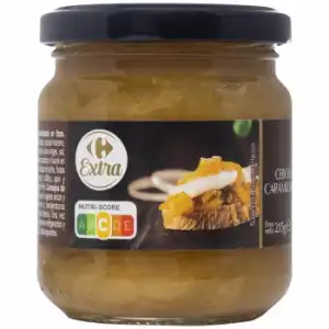 Cebolla caramelizada Extra Carreofur 240 g.