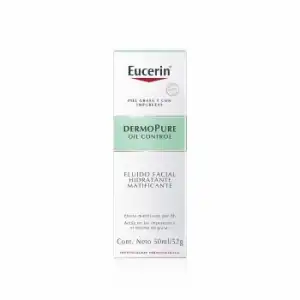 Fluido facial hidratante matificante DermoPure Eucerin 50 ml.