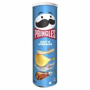 Aperitivo de patata sal y vinagre Pringles 185 g.