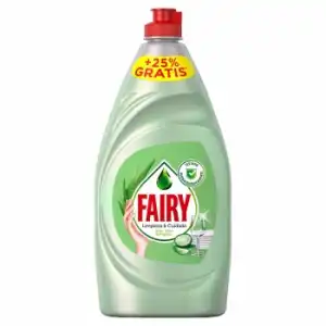 Lavavajillas a mano aloe vera y pepino Limpieza y Cuidado Fairy 650 ml.