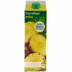 Zumo de piña Carrefour brik 1 l.