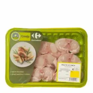 Chuletas de conejo Calidad y Origen Carrefour 400 g aprox